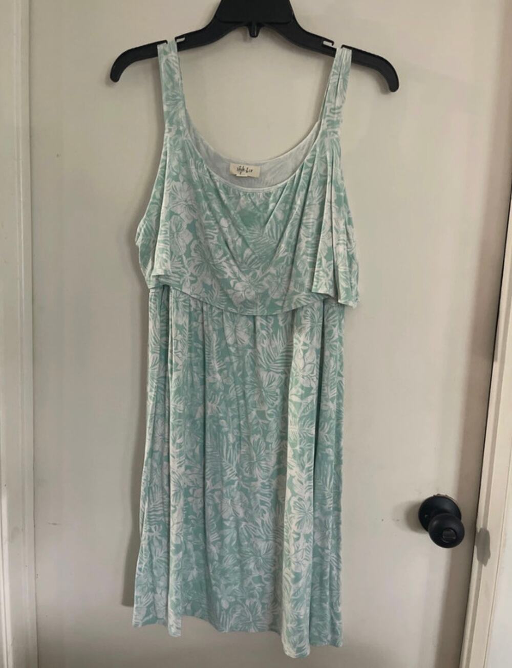 Women's Petite Large Style & Co Summer Dress Tropical
